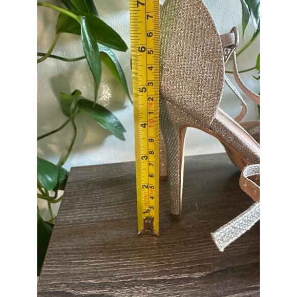 De Blossom Glitter Heels with Rhinestones – Size 10 - Picture 7 of 12